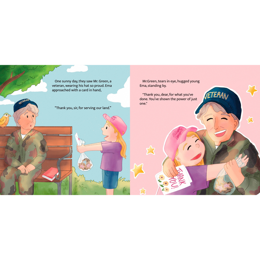 Ema The Patriot Cowgirl:The Power Of Thanks Childrens Book